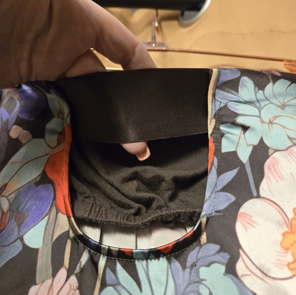 Free People Botanical Strapless Maxi Dress - Chocolate Combo size small - Picture 8 of 9